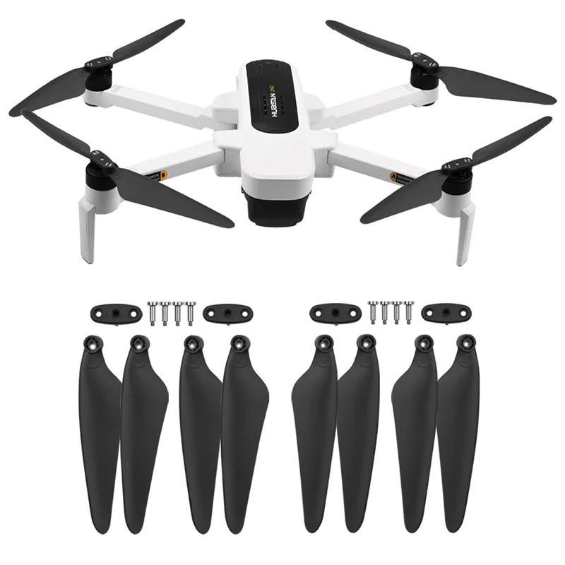 

Hubsan H117S Zino RC Drone Propeller Blade Spare Parts Propellers Quick Release Quadcopter Accessories Foldable Airscrew Blades