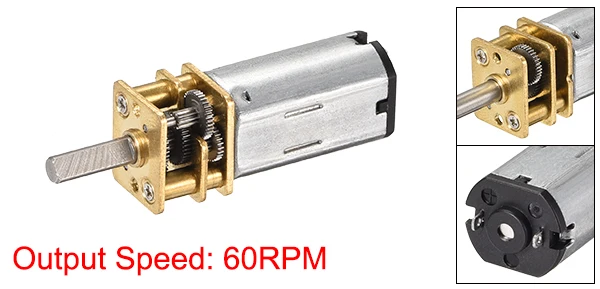 Uxcell микро Шестерни редуктор скорости для DC3/6/12 V 17-480 об/мин бесшумный редуктор большим крутящим моментом для DIY игрушки с мотором бытовой техники пульт ДУ для дистанционно управляемой машины лодки