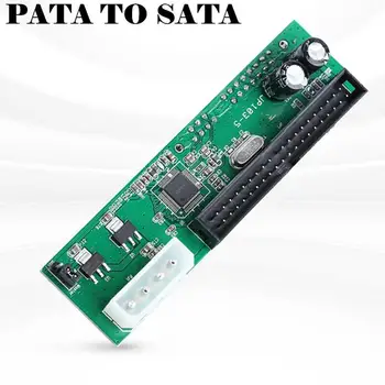 

New LESHP SATA TO PATA IDE Converter Adapter Plug&Play Module Support 7+15 Pin 3.5/2.5 SATA HDD DVD Adapter
