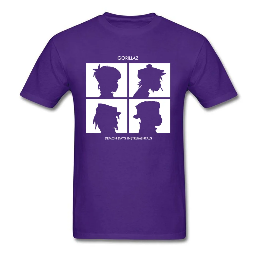 Футболка Gorillaz Demon Days инструментальные хлопковые мужские топы с 3D принтом на День