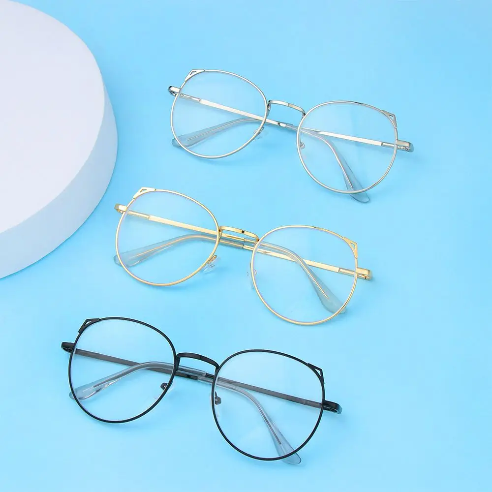 

Fashion Vintage Eye Protection Cute Anti-Blue Light Glasses Ultra Light Frame Computer Goggles Cat Ears Eyeglasses