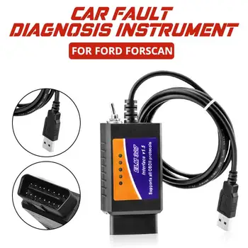 

Vehemo ELM327 Car Diagnostic Scanner Code Reader Tool with Switch Auto for HS/MS CAN OBD2 Diagnostic Tool Technical