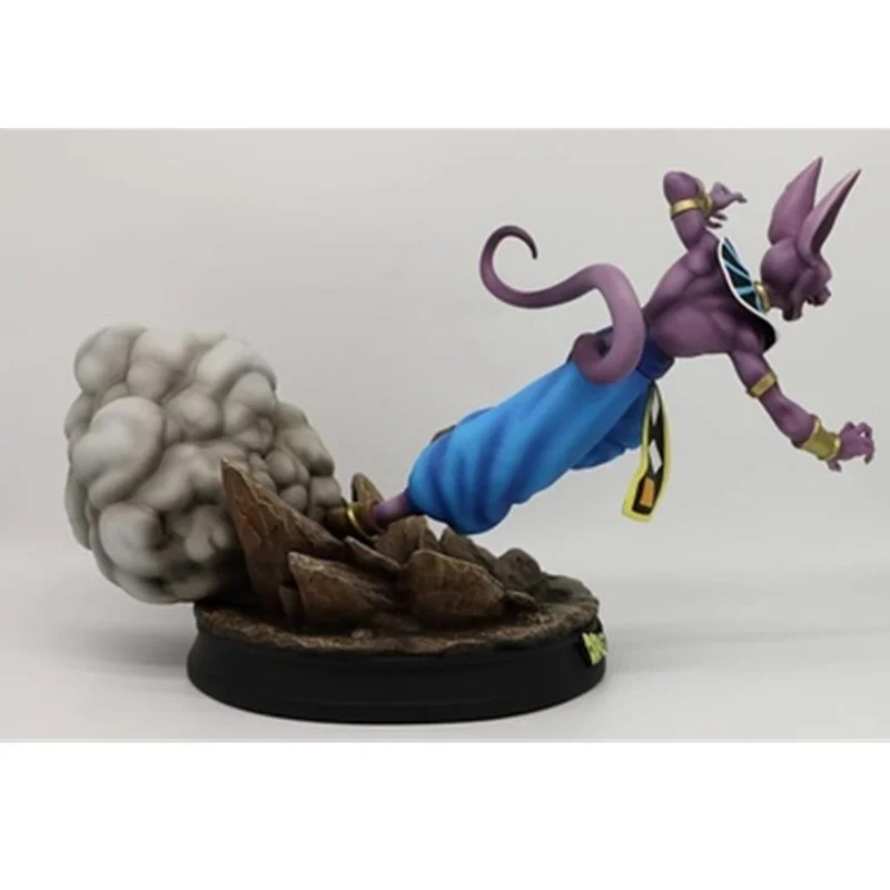 Аниме Dragon Ball Z Beerus статуя Birusu GK Смола полноразмерная портретная фигурка Коллекционная модель игрушки Q1051