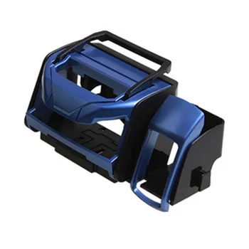 

Multi-functional Car Cup Holder Mount For Cell Phone Drink Bottle ABS Blue