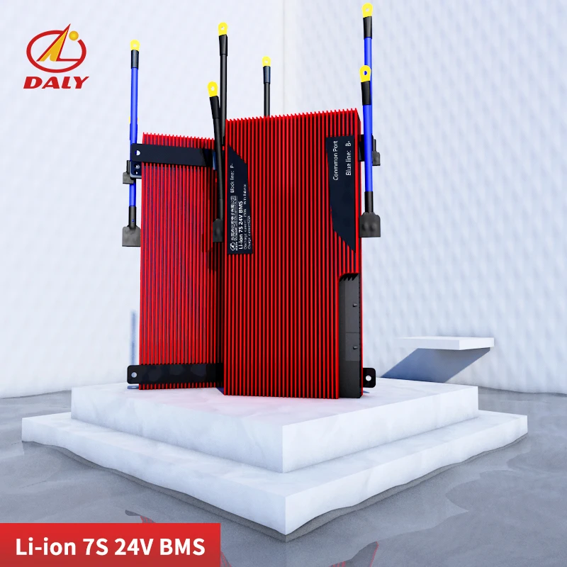 Daly 8650 3 7 V 7s 24V Bms 29 4 v литиевый аккумулятор напряжение зарядки 80a 100a 120a 150a 200a Pcm для
