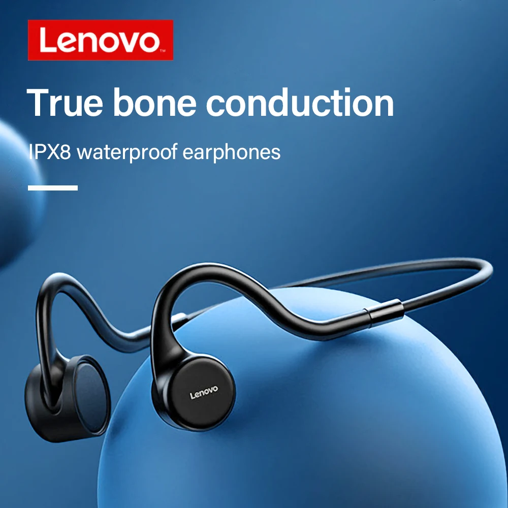 Спортивные наушники Lenovo X5 с костной проводимостью Водонепроницаемая