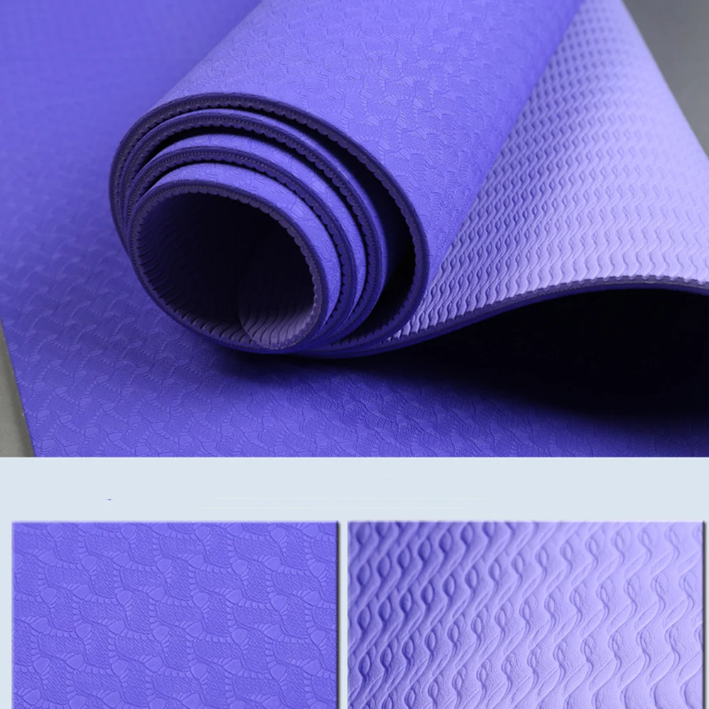 

6mm EVA Yoga Mat Unisex Non-Slip EVA Yoga Exercise Mat 183x61cm Pilates Exercise Body Building Supplies