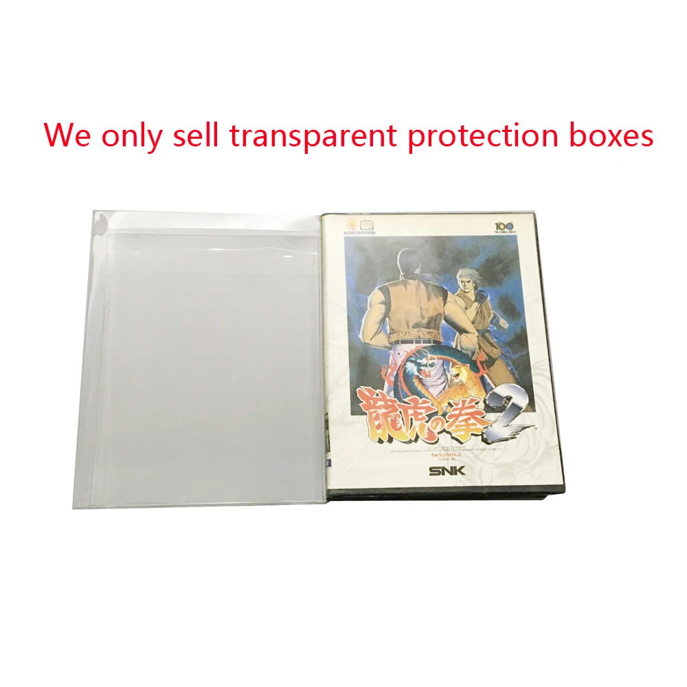 Прозрачная коробка для хранения игровой коллекции для SNK home machine NEOGEO aes