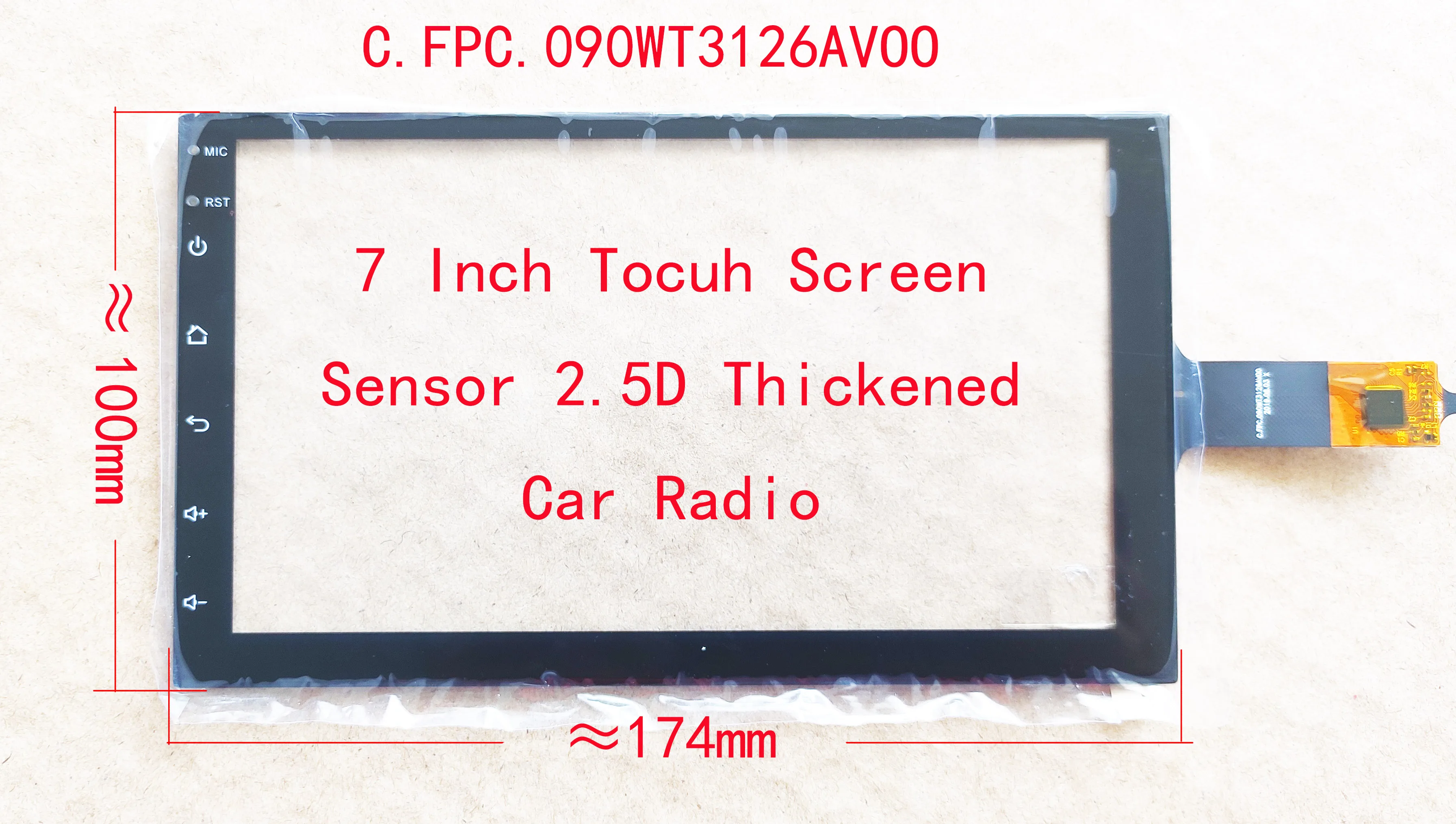 Thickened Touch Screen Sensor Digitizer 