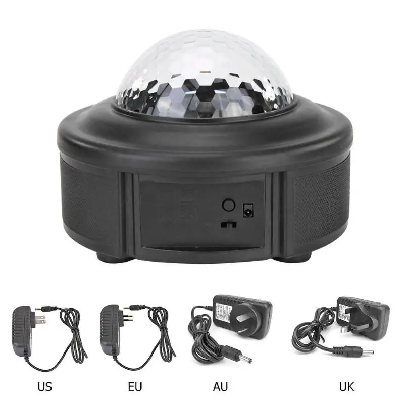 LED Magic Ball Lamp 90 Type Voice Control Halloween Stage Effect Projector Light Rapid Heat Dissipation Install