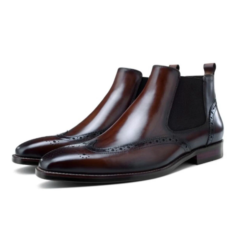 bottines italiennes cuir homme