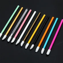 150 шт одноразовая Косметическая Кисть для макияжа кисть для губной помады губ глянцевые палочки Ручка Очиститель аппликатор тени, блеск для губ кисти инструмент