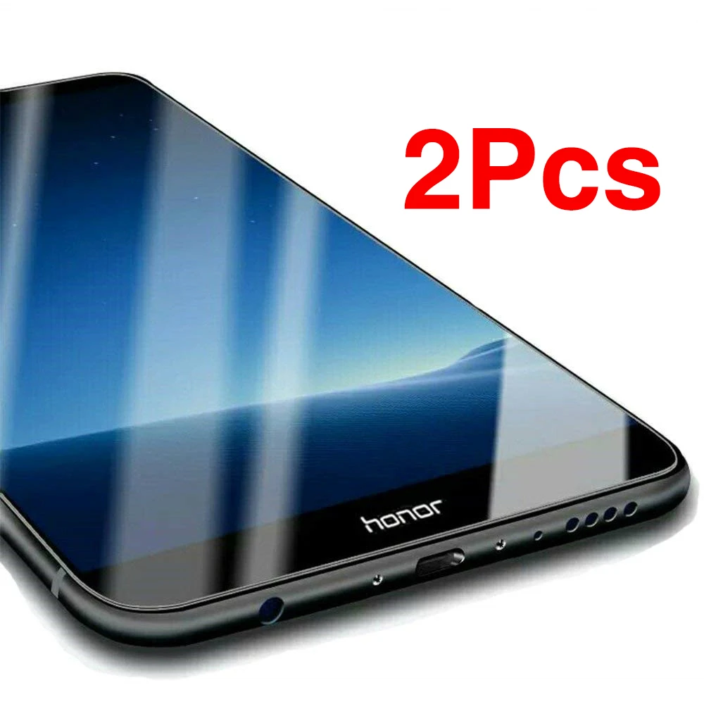 

2Pcs Protective Glass on For Honor 7A Tempered Glass For Huawei Honor 7A 7C 7X Honer C7 A7 5.45 Dua-L22 Safety Screen Protector