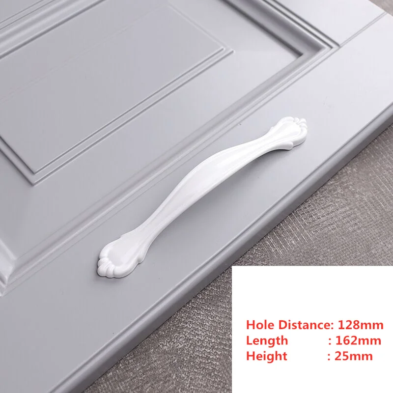 Simplicity Fuji White Kitchen and Furniture Handles