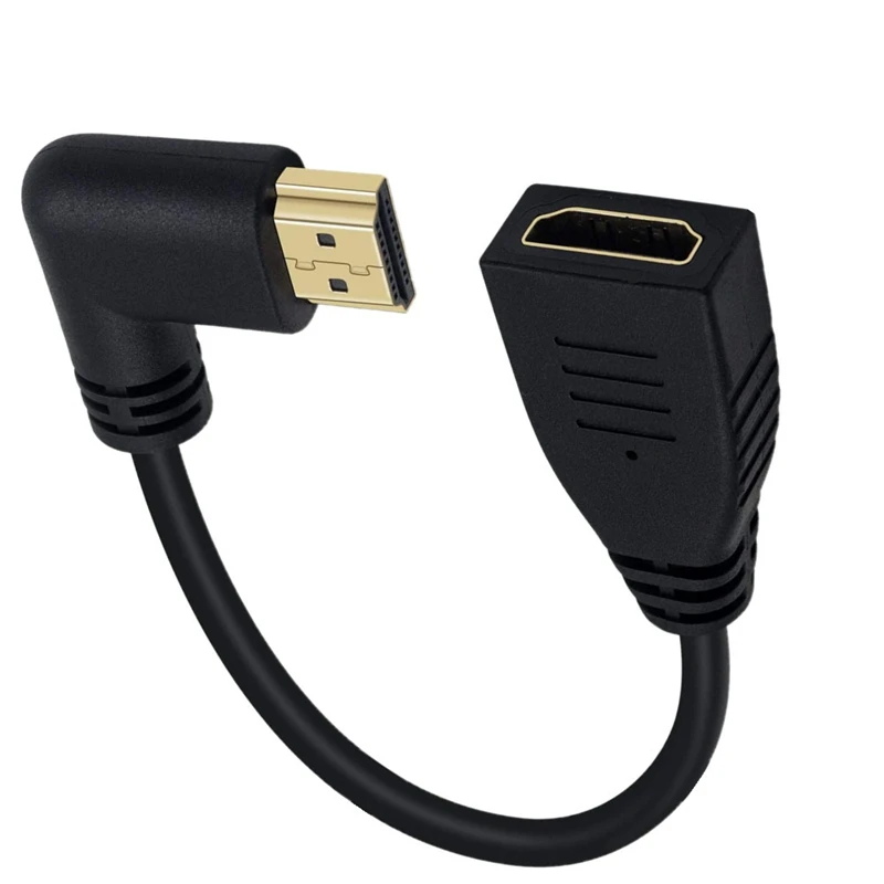 2.0 HDMI Extension Cable 90 Degree Right Angled
