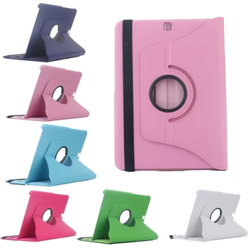

Smart Rotation PU Leather Stand Case For Sasmung Tab S2 SM-T810 T815 S3 9.7 T820 T825 Cover Fold Magnetic Fold Shell Holder
