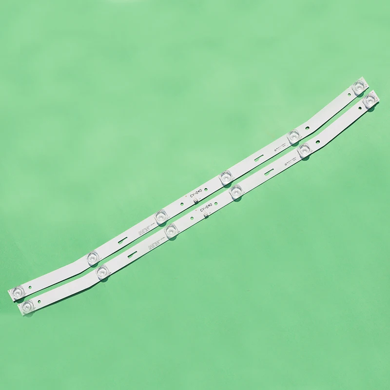 

New 32 "universal lamp strip js-d-jp3220-061ec E32F2000 6 lamp 6v58.5cm concave mirror aluminum substrate