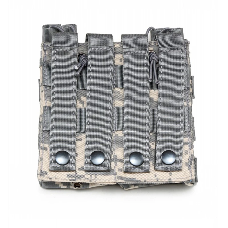 Airsoft Molle Тактический военный Molle жилет клип один двойной тройной M4 AR 5,56. 223 Mag подсумок сумка Охотничьи аксессуары