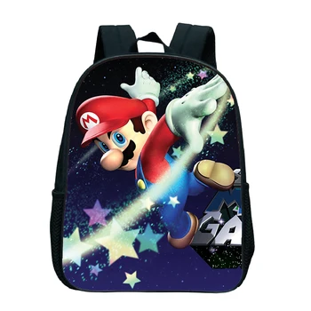 

Cartoon Popular Pattern Kids Kindergarten Backpack Cartoon Super Mariobackpack School Bags Kindergarten Rucksack