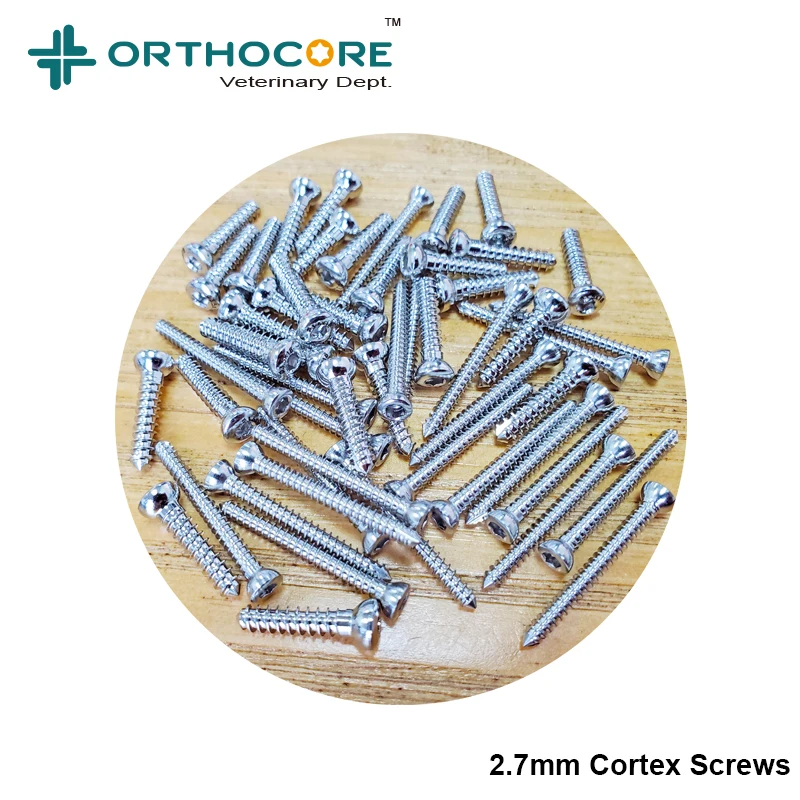 Instrumentos ortopédicos veterinarios veterinario de 2,7mm, doblador de placas de compresión médica, tornillo, funda AO Synthes, animales ortopédicos