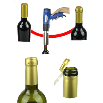 

10pcs PVC Heat Shrink Cap Barware Accessories Bar Party Supplies For Home Brewing Wine Bottle Seal Wine Bottle Cover