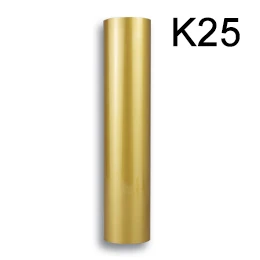 1 рулон 1" x10'/30 см x 304 см Виниловая термопереводная железная пленка для одежды DIY Cricut Silhouette paper Art - Цвет: gold