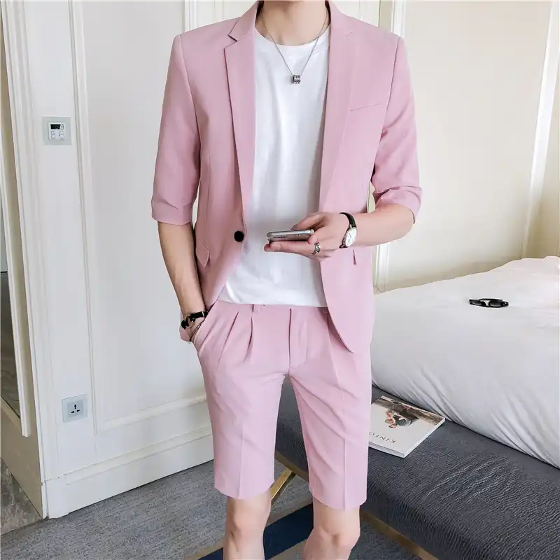 calca rosa masculina