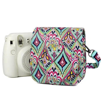 

Fujifilm Instax Mini Camera Case Bag PU Leather Cover with Shoulder Strap For Instax Mini 9 Mini 8 Mini 8+ Instant Film Cameras