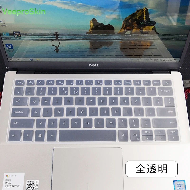 Для Dell Latitude 3300 3301 Dell Inspiron 14 5490 7490 7391 5498 5493 5493 5498 ноутбук клавиатура защитная крышка
