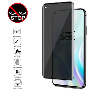 

3D Curved Anti-spy Tempered Glass For OnePlus 8 8 7 7T Pro Anti-Peep Privacy Screen Protector for OnePlus 7T 7 6 6T 5 5T 3 3T