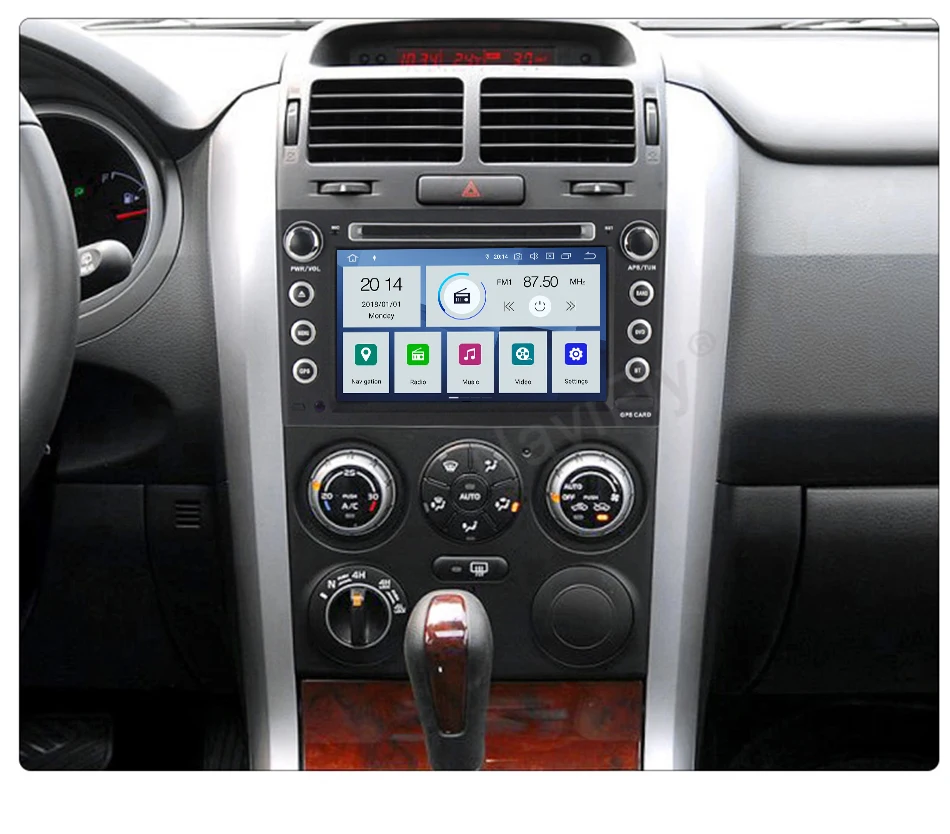 Cheap IPS DSP Android 9 car gps 2 Din dvd player for SUZUKI GRAND VITARA 2007-2013 GPS RADIO STEREO Navigatio ADAS DVR Carplay WIFI BT 2