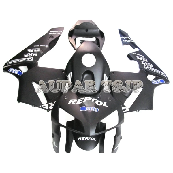 ABS литья Пластиковые Рамы кузова мотоцикла для Honda 2005 2006 CBR600RR F5 05 06 cbr600rr Repsol черный корпус спортбайка