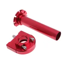 Рукоятка управления дроссельной заслонкой на руле ручка акселератора Замена акселератора черный/красный/серебристый