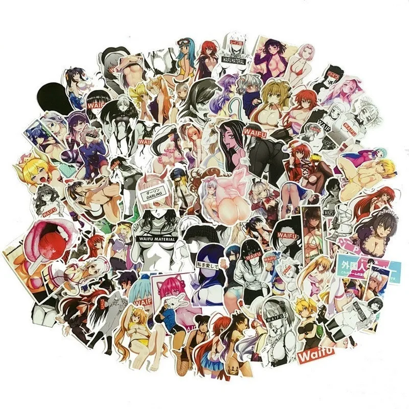 

10 / 30 / 50 Pieces Cartoon Rabbit Sexy Personality Skateboard Graffiti Car Trunk Eaterproof Dticker