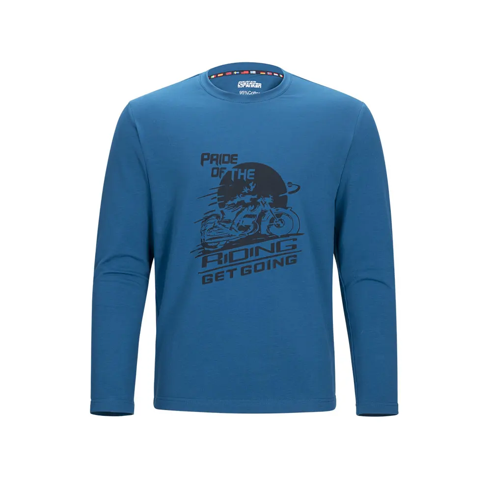 Men's Long Sleeve T-Shirt Pullover Cotton T-Shirt Casual Shirt Men's Long Sleeve T-Shirt Pullover Cotton T-Shirt Casual Shirt