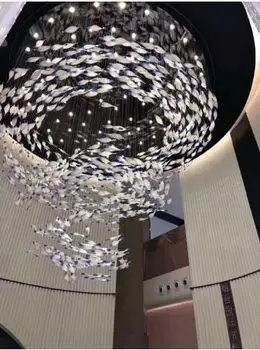 

Butterfly chandelier angel chandelier wings chandelier Nordic minimalist retro modern American ceiling lamp chandelier