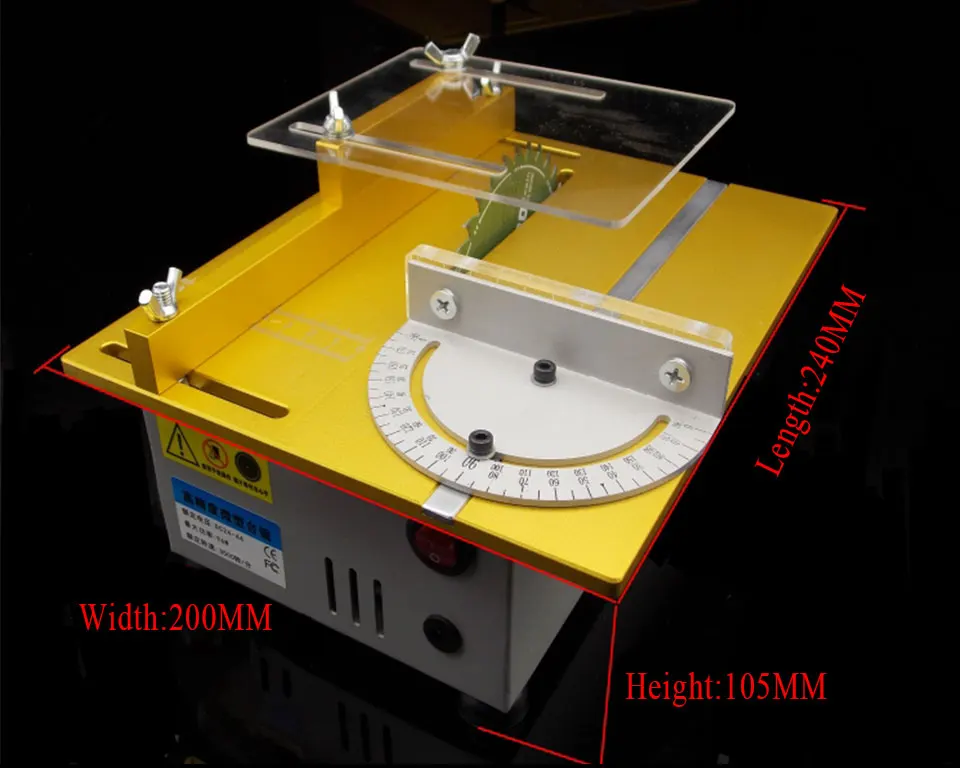 Миниатюрный многофункциональный деревообрабатывающий верстак пила DC24V-4A 3500 об/мин Мини DIY Точная Модель пила бензопила pcb режущий станок 96 Вт