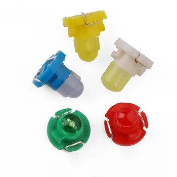 

10PCS T3 T4.2 T4.LED 7SMD Lamp Car Gauge Speedo Dash Bulb Dashboard 7000k-8000k Instrument Light More Colors