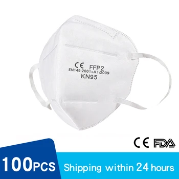 

FFP2 Mask Masque KN95 Masks Mouth Mask N95 Filter Protective Safety Anti Bacteria FFP3 EN149 2001+A1:2009 Eu Certification