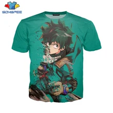 Аниме My Hero Academy футболка для мужчин женщин Толстовка 3D принт все может химико Тога короткий рукав Топ уличный Повседневный пуловер C001