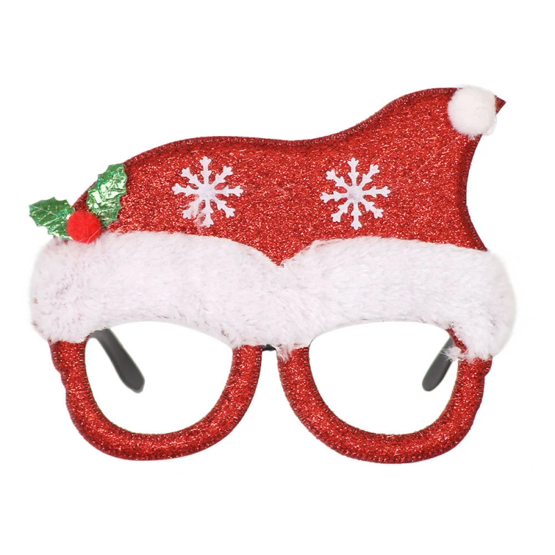 Рождественские украшения, очки для взрослых и детей, игрушка снеговик, рога, новогодний декор, Navidad, рождественский подарок
