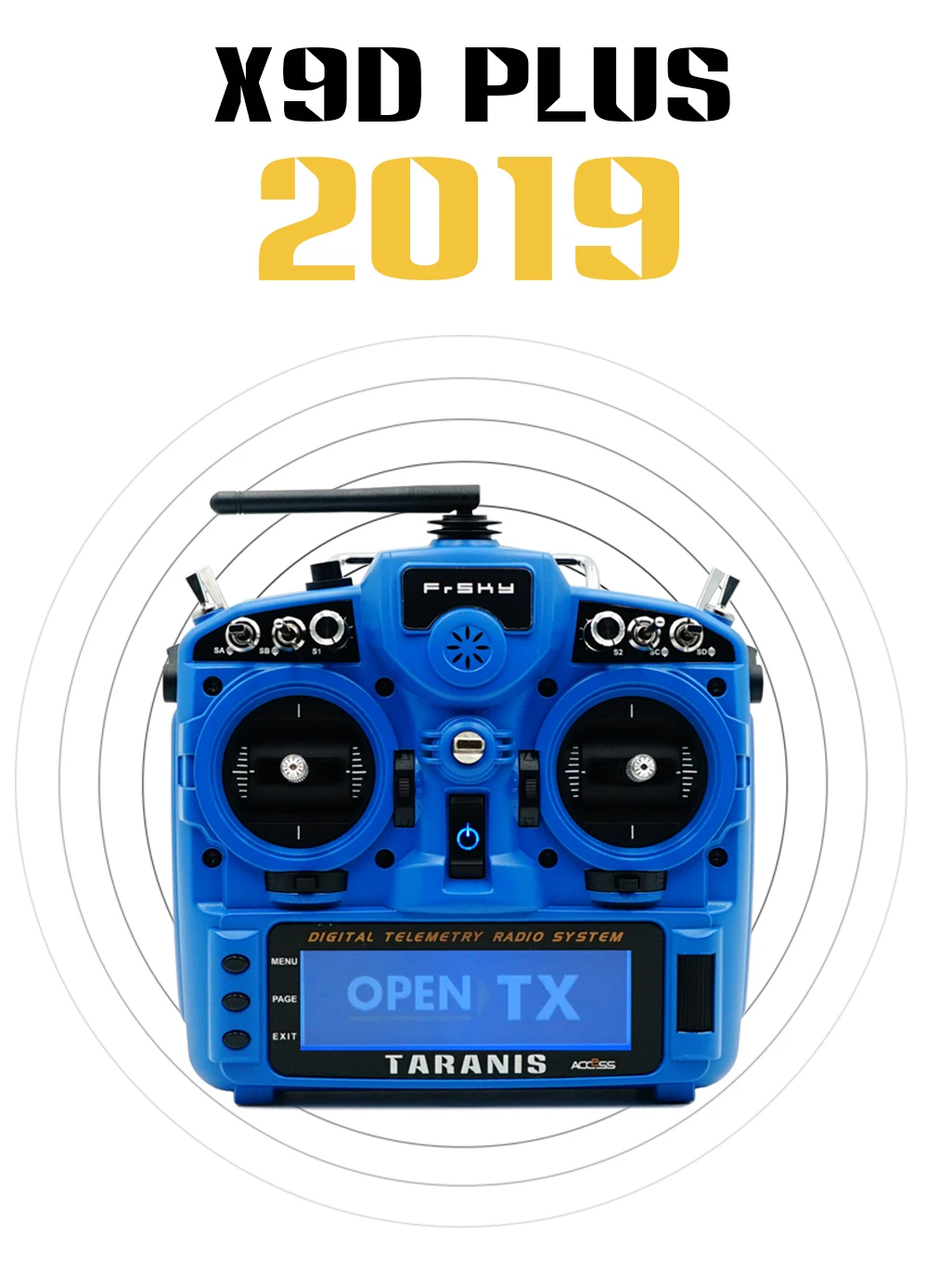 

Радиопередатчик FrSky X9D Plus 2,4, 2019 ГГц, 16 каналов, с телеметрическим радиопередатчиком, режим открытой передачи 2, для радиоуправляемого квадрокоптера, вертолета