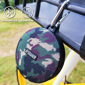

Portable Wireless Bluetooth Bicycle Speaker IPX7 Waterproof Shower Outdoor Speaker Hands Free Boombox Support TF AUX+Bike Mount