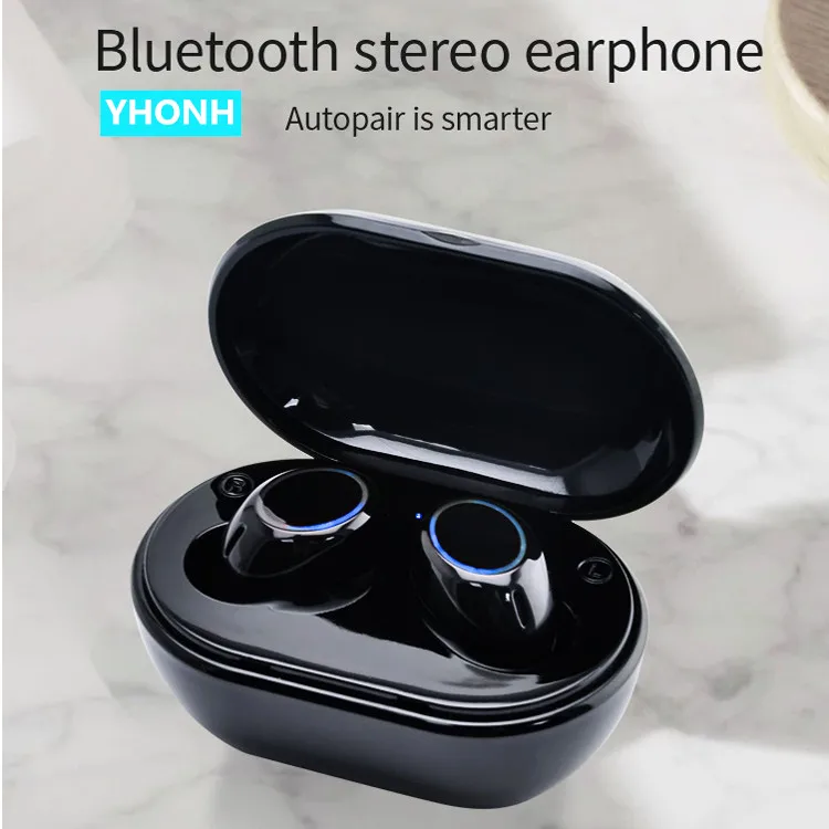 YHONH Bluetooth 5 0 беспроводные наушники Автоматическое Сопряжение сенсорное