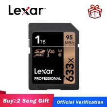 Lexar – Carte SD de classe 10, 16 go/32 go/64 go/128 go/512 go/256 go/1 to, U3, SDHC, SDXC