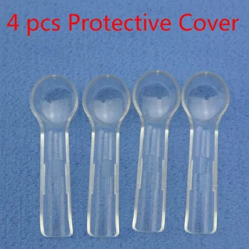 

4pcs/lot Whitening Toothbrush Heads Protective Cover For Oral B raun Tooth Brush Heads Travel Dustproof Keep Clean Transparent