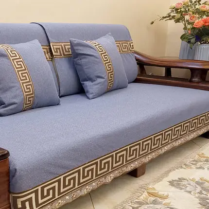 Китайский стиль диванная подушка, четыре сезона универсальный диван нескользящий зимний чехол полотенце