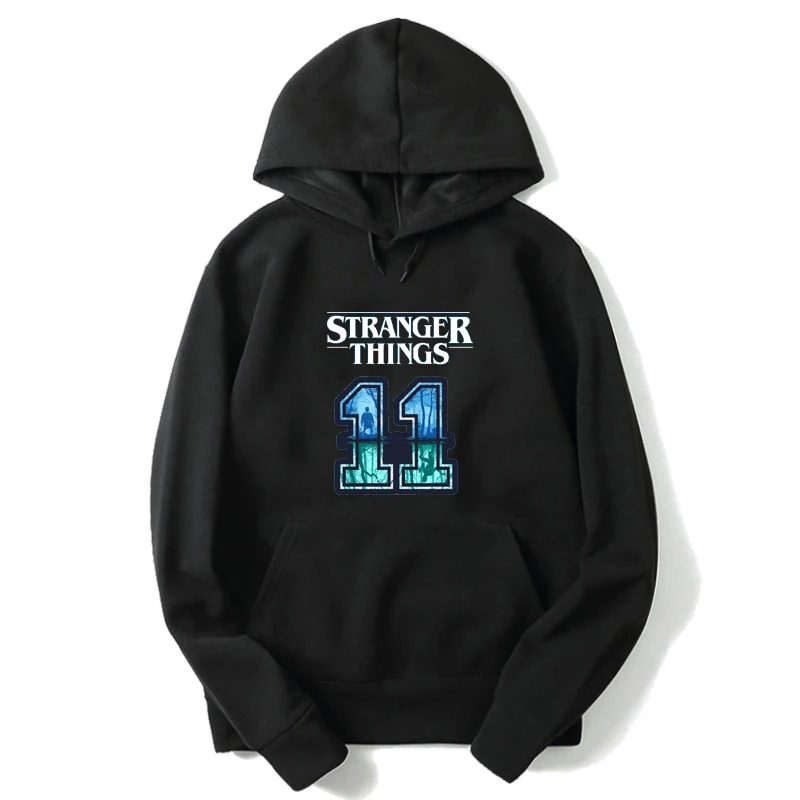 Hoodies 2 Осенне-зимнее теплое пальто для девочек с принтом «странные вещи»; модные детские толстовки с капюшоном; Повседневная хлопковая толстовка для мальчиков и девочек; свитер для малышей - Color: Hoodies 2