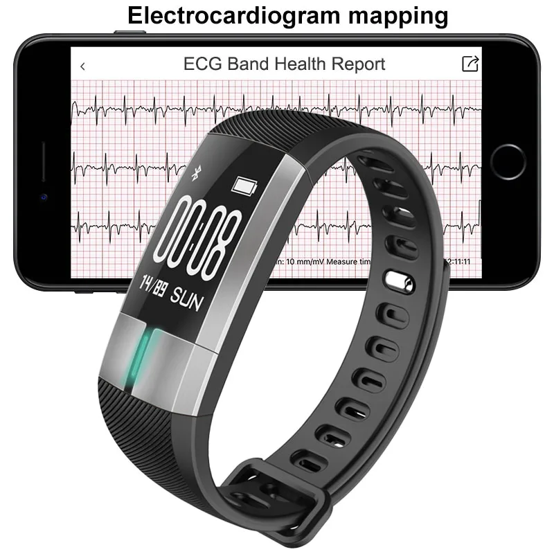 

G20 Smart Watch ECG PPG Real-Time Monitoring Blood Pressure Wristband Fitness Bracelet Sport Tracker Smart Band For Men Women