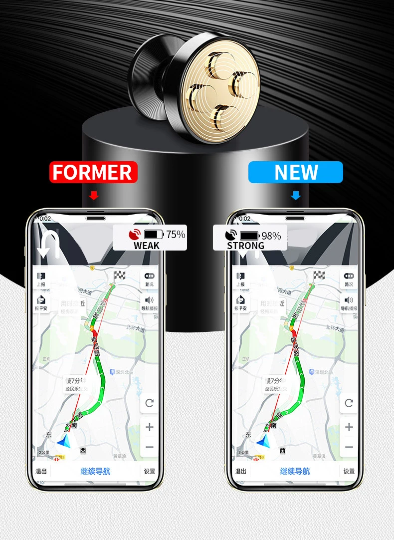 Stand Magnet Support Cell Holder Magnetic Phone Holder For Phone In Car Air Vent Mount Universal Mobile Smartphone